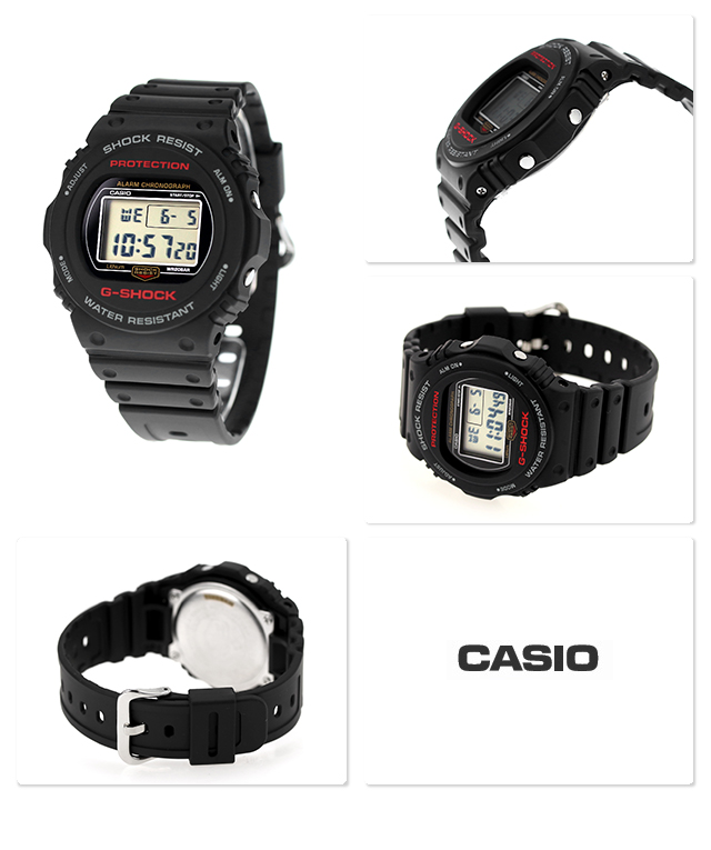 CASIO G-SHOCK 腕時計 DW-5750E ブラック casio-g-shock-dw-5750e-watch-0