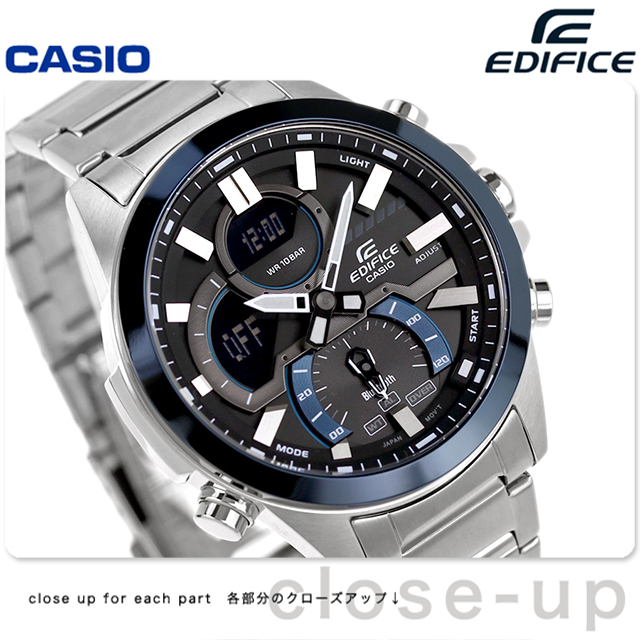 エディフィス EDIFICE ECB-30DB-1A スマートフォンリンクモデル Bluetooth 海外モデル メンズ 腕時計 ブランド カシオ  casio アナデジ プレゼント 実用的 : ecb-30db-1adf : 腕時計のななぷれ - 通販 - Yahoo!ショッピング