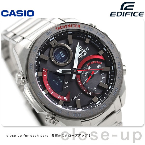 カシオ エディフィス 海外モデル ソーラー ECB-900 メンズ アナデジ ECB-900DB-1ADR CASIO EDIFICE 腕時計  Bluetooth ブラック レッド プレゼント 実用的 : ecb-900db-1adr : 腕時計のななぷれ - 通販 - Yahoo!ショッピング