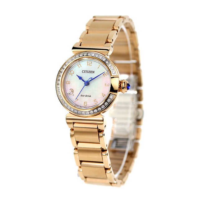 ✨美品✨ダイヤ付 CITIZEN シチズン L エル エコドライブ ソーラー CITIZEN L シチズン エル ROUND collection 光発電エコドライブ 腕時計