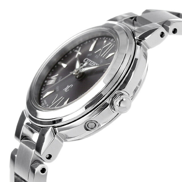 【新品】シチズン CITIZEN xC 腕時計 レディース ES9430-89E クロスシー ベーシックコレクション 光発電エコ・ドライブ電波 ブラックxシルバー アナログ表示 シチズン クロスシー ベーシックコレクション ES9430-89E レディース