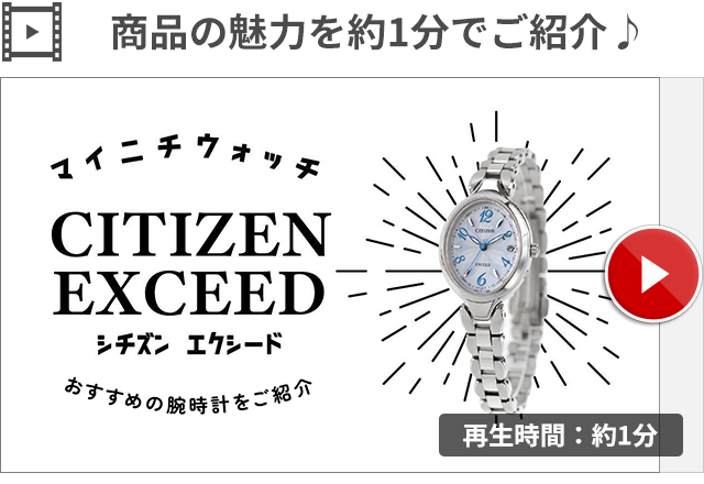 EXCEED(CITIZEN) シチズン エクシード ダイレクトフライト 腕時計