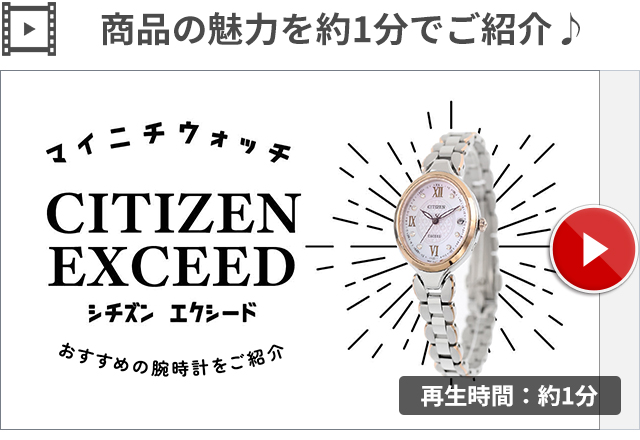 EXCEED(CITIZEN) シチズン エクシード ダイレクトフライト 腕時計