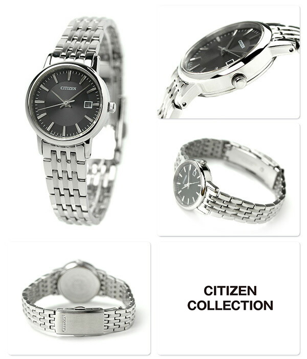 【新品】シチズン CITIZEN 腕時計 レディース EW1580-50G エコ・ドライブ ブラックxシルバー アナログ表示 EW1580-50G: CITIZEN | シチズンウオッチ オフィシャルサイト