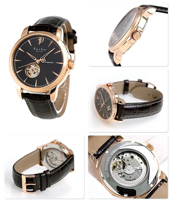 数量限定HOT フルボ 腕時計 腕時計のななぷれ - 通販 - PayPayモール デザイン 自動巻き オープンハート メンズ F5027PBKBR 格安本物保証