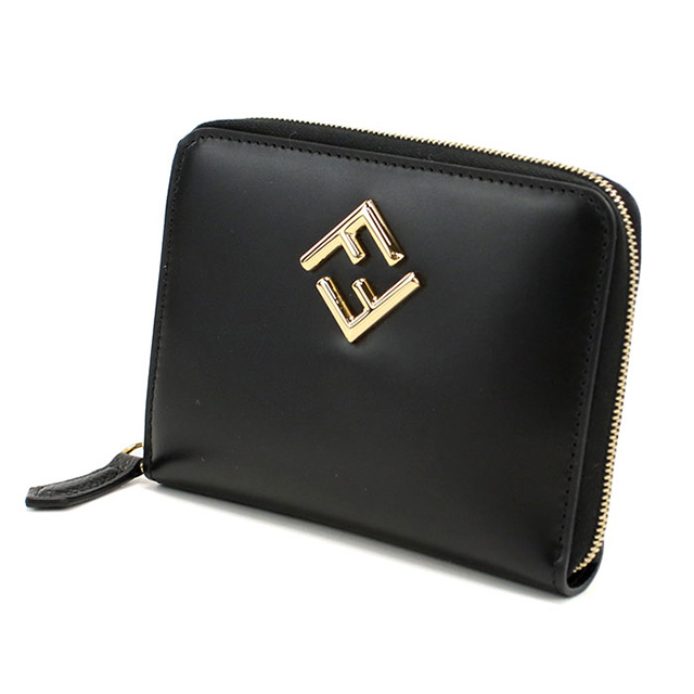 FENDI（フェンディ） ラウンドファスナー コンパクト 財布 レディース