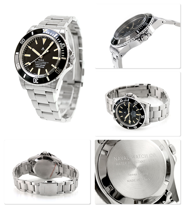 ナバルウォッチ Naval Watch Produced By LOWERCASE Sweep Second