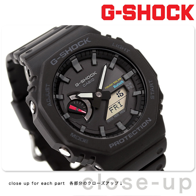 gショック ジーショック G-SHOCK ソーラー GA-B2100-1A アナログ