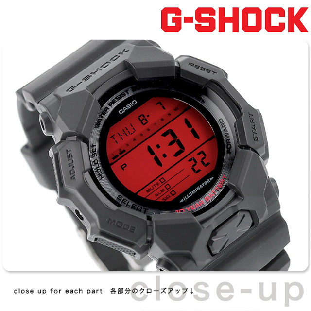 G-SHOCK gショック ジーショック クォーツ 電池式 GD-010BBR-1