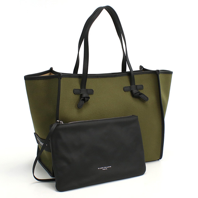 GIANNI CHIARINI トートバッグ カーキ GIANNI CHIARINI（ジャンニ キアリーニ） ジャンニ キアリーニ トート