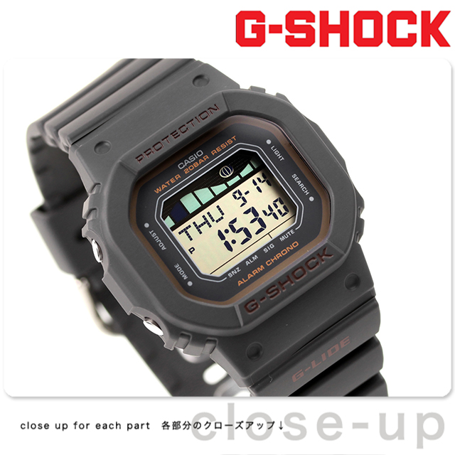 gショック ジーショック G-SHOCK GLX-S5600-1 ユニセックス メンズ レディース 腕時計 ブランド カシオ デジタル ダークグレー