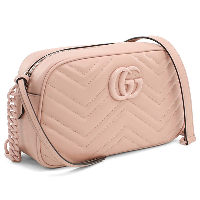 グッチ 斜め掛け ショルダーバッグ レディース ブランド GUCCI GG MARMONT 2.0 447632 ピンク バッグ GUCCI（グッチ） 斜め掛け ショルダーバッグ レディース ブランド