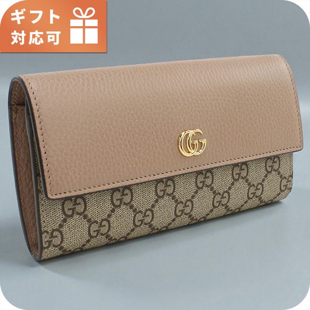 GUCCI（グッチ） 長財布ニ折小銭入付き レディース ブランド GUCCI