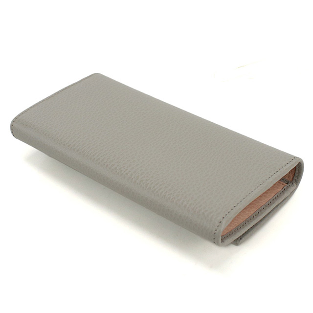 Gucci 二つ折り財布 グレー GG二つ折りウォレット グレー インテリア ・ブラック GGスプリーム