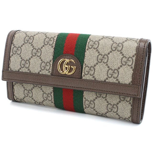 グッチ 長財布ニ折小銭入付き レディース ブランド GUCCI GG