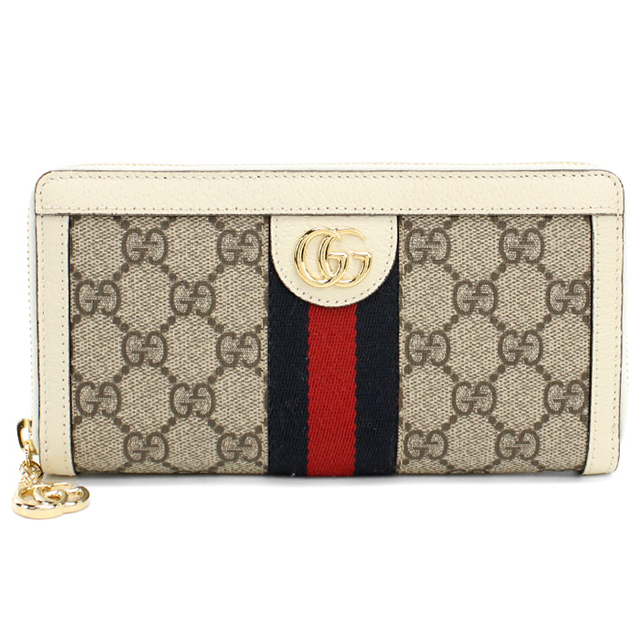 GUCCI（グッチ） 長財布 ラウンドファスナー レディース ブランド