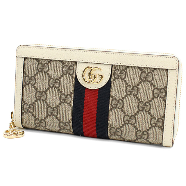GUCCI（グッチ） 長財布 ラウンドファスナー レディース ブランド