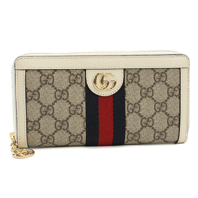 GUCCI（グッチ） 長財布 ラウンドファスナー レディース ブランド