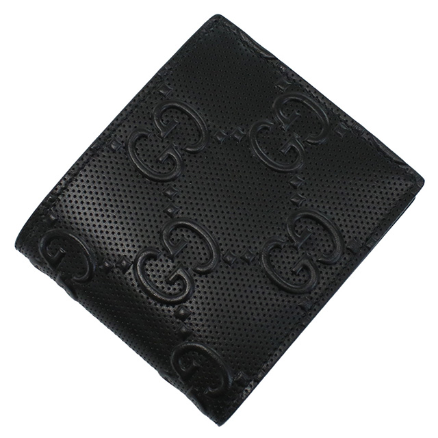 GUCCI（グッチ） 二折財布小銭入付き メンズ ブランド GUCCI GG
