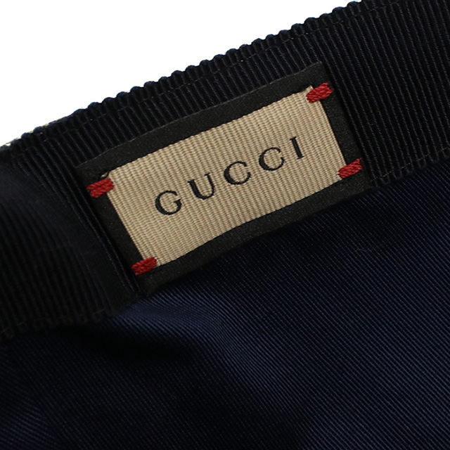 GUCCI（グッチ） キャップ メンズ ブランド GUCCI 696845 ネイビー