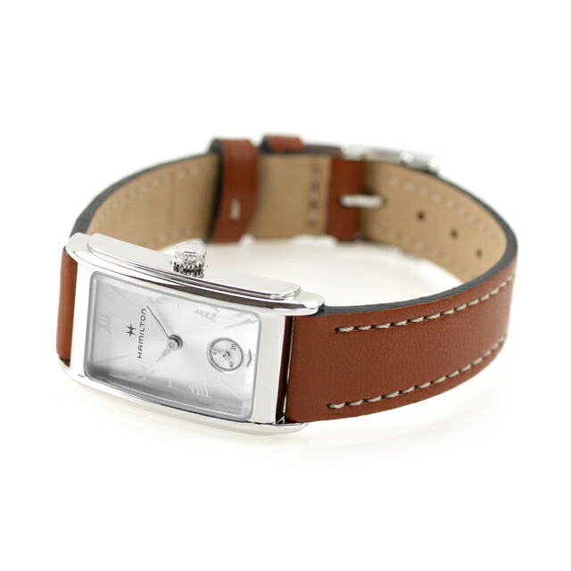✨新品電池✨HAMILTON ハミルトン 6273 クォーツ レディース 腕時計 AMERICAN CLASSIC ハミルトン アメリカンクラシック アードモア 18.7mm