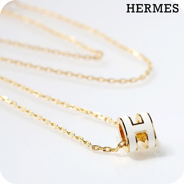 HERMES エルメス ネックレス レディース ブランド ミニポップH
