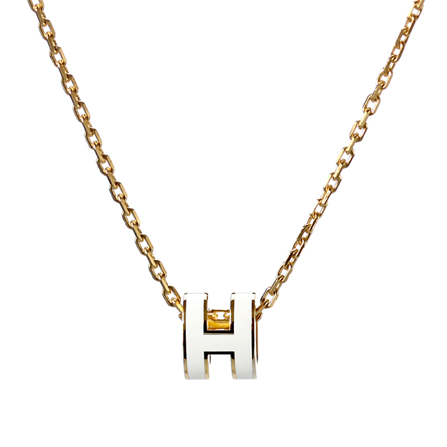 HERMES エルメス ネックレス レディース ブランド ミニポップH