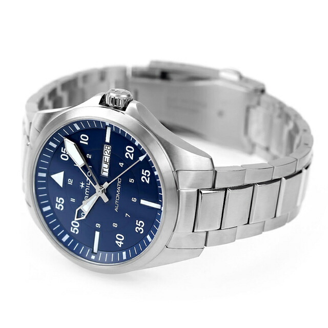 Hamilton ハミルトン カーキ ブルー文字盤 デイト 腕時計 メンズ 楽天市場】ハミルトン 公式 腕時計 HAMILTON Khaki Field Auto カーキ