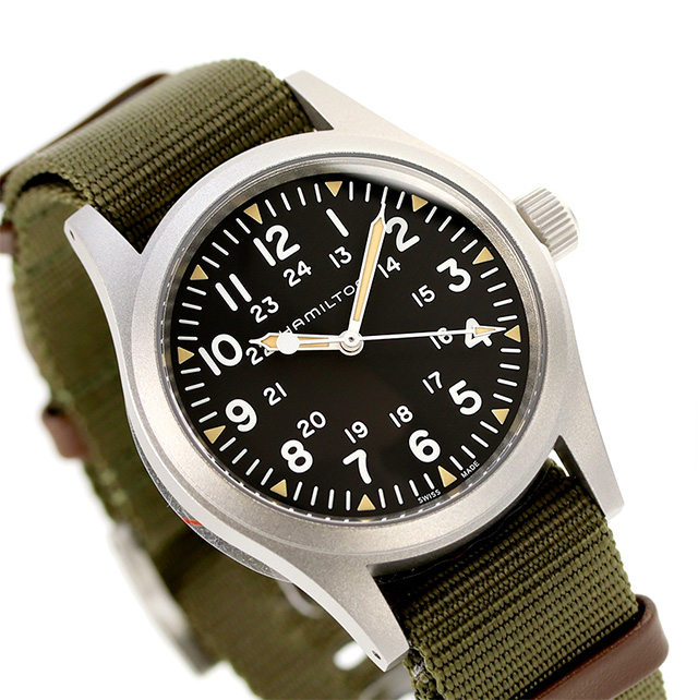 KHAKI FIELD ハミルトン 腕時計 ブランド メンズ カーキ フィールド