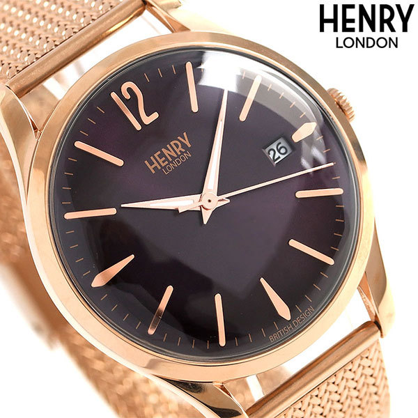 ダブルドー ヘンリーロンドン HENRY LONDON ハムステッド 39mm HL39-M