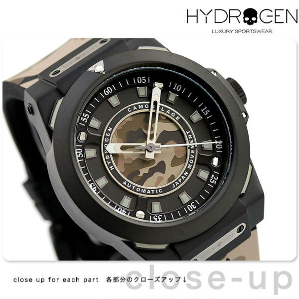 通販国産 ハイドロゲン HW324208 腕時計 腕時計のななぷれ - 通販 - PayPayモール HYDROGEN 時計 メンズ 自動巻き 迷彩 スポルティヴォ 驚きの安さ