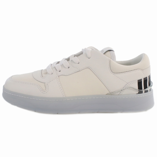 ジミーチュウ スニーカー メンズ JIMMY CHOO カーフレザー・キャンバス FLORENT-M ホワイト系 小物 選べるモデル jicflorentmb_6.jpg