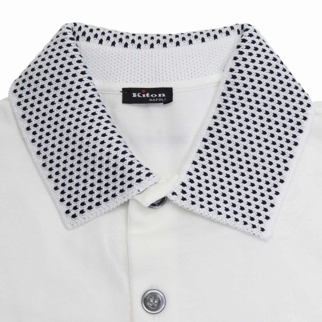 キートン ブランド ポロシャツ メンズ Kiton コットン100