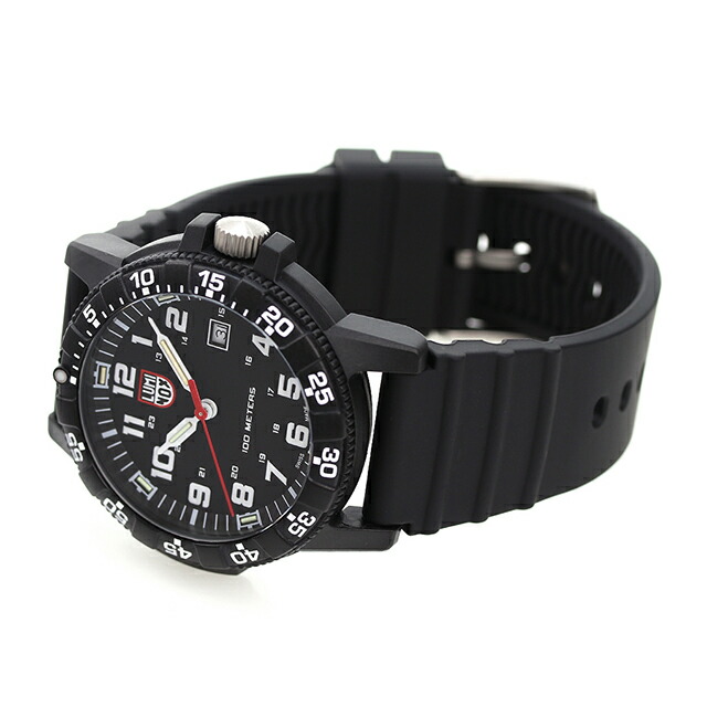 SEA TURTLE ルミノックス 0320シリーズ 腕時計 LUMINOX レザーバック