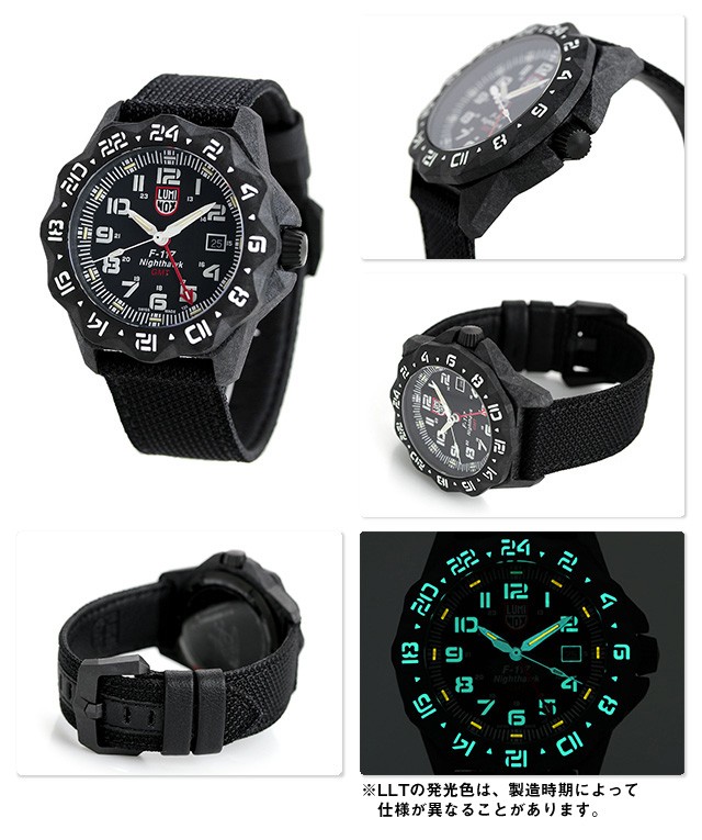 ルミノックス 時計 F-117 ナイトホーク 6440 シリーズ 44mm メンズ