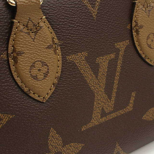 ルイヴィトン M46653 トートバッグ ブラウン  LOUIS VUITTON オンザゴーEW モノグラム LV*オンザゴーEW ポーチ付モノグラムショルダーバッグ M46653 (Louis