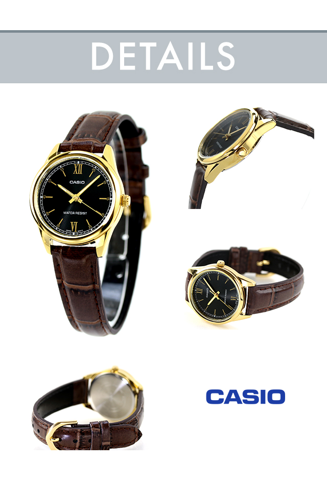 ちかお カシオ チープカシオ CASIO クォーツ 電池式 LTP-V005L-GL