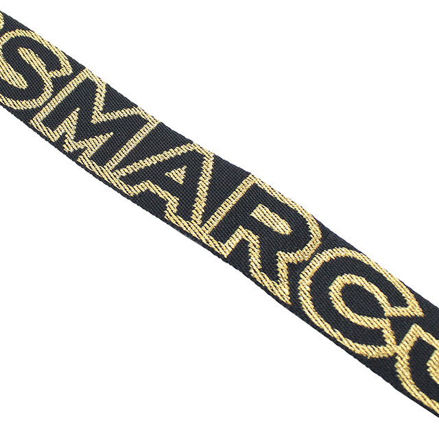 マークジェイコブス ショルダーストラップ レディース ブランド MARC JACOBS THE THIN STRAP 2S3SST002S02 BLACK-GOLD 小物 MARC JACOBS（マーク・ジェイコブス） ショルダーストラップ