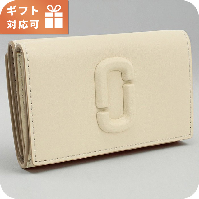 MARC JACOBS ニつ折り財布 MARC JACOBS（マーク・ジェイコブス） 三折財布小銭入付き コンパクト