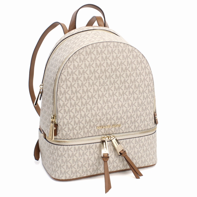 美品　MICHAEL KORS　017　リュック　バックパック　総柄　PVC MICHAEL KORS マイケルコース ブランド リュックサック