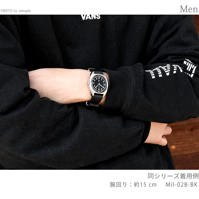 ナバルウォッチ Naval military watch Royal Air Force Type クォーツ 