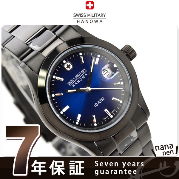 スイスミリタリー SWISS MILITARY メンズ 腕時計 ELEGANT BLACK ブルー 