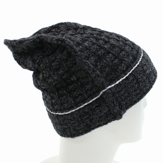 MM6 Maison Martin Margiela マルジェラ ビーニー Men's Taped Label Wool Beanie | MM6