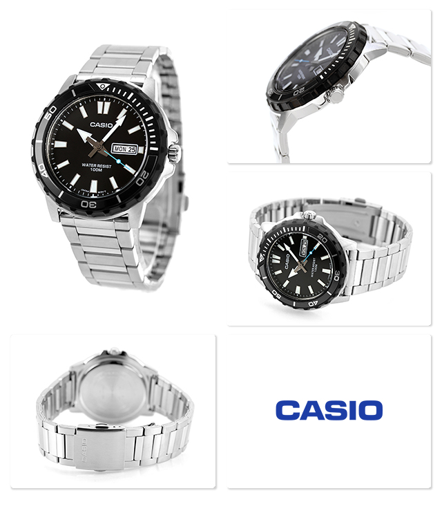 カシオ チープカシオ CASIO クォーツ 電池式 MTD-125D-1A3V 