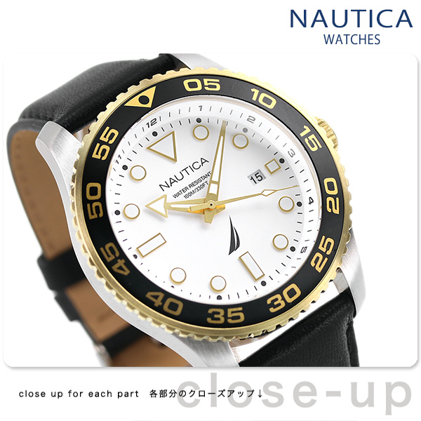 お得】 NAUTICA ノーティカ 時計 パシフィックビーチ 44mm 100防水