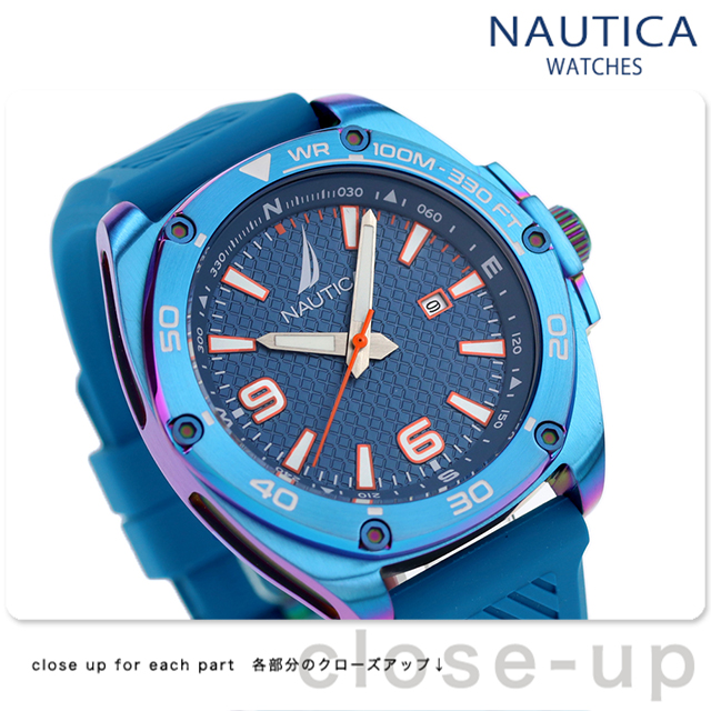 NAUTICA（ノーティカ） ティン キャン ベイ クオーツ 腕時計 ブランド