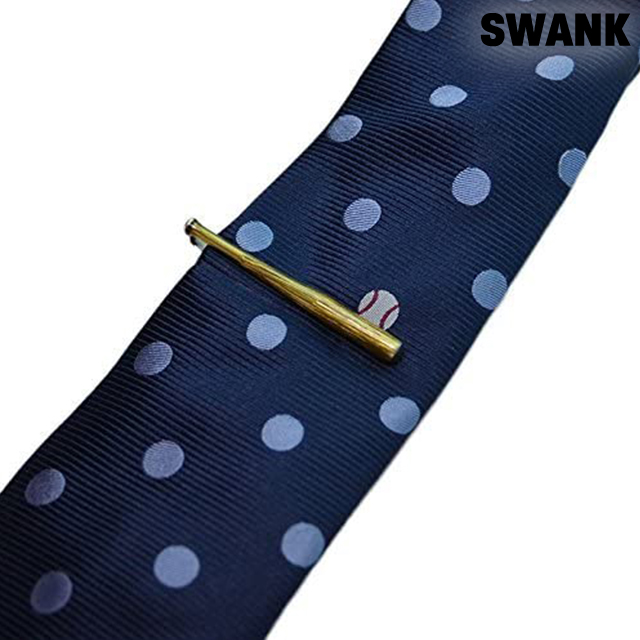 SWANK（スワンク） ネクタイピン メンズ タイバー ネクタイセット 野球