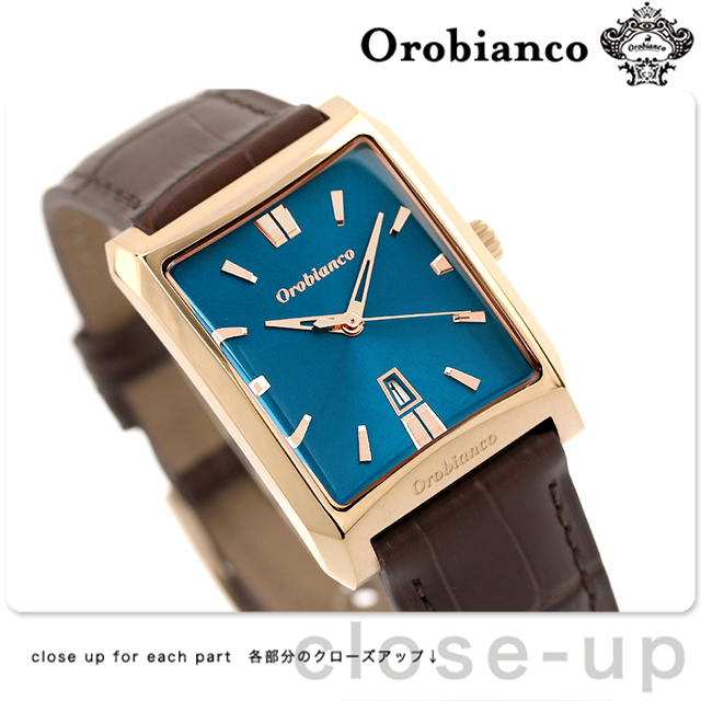 オロビアンコ パンダ クオーツ 腕時計 ブランド メンズ 革ベルト OR001