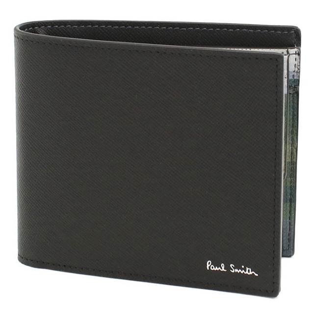 Paul Smith（ポール・スミス） 二つ折り財布小銭入付き コンパクト