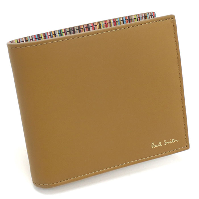 Paul Smith（ポール・スミス） 二つ折り財布 二折財布小銭入付き 二